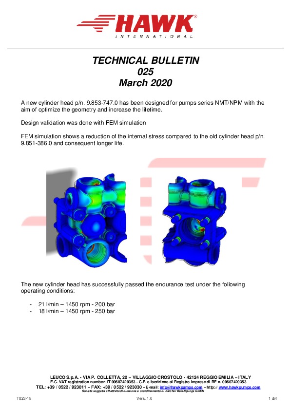 1 Leuco technical bulletin 025 nuova testata NMT NPM