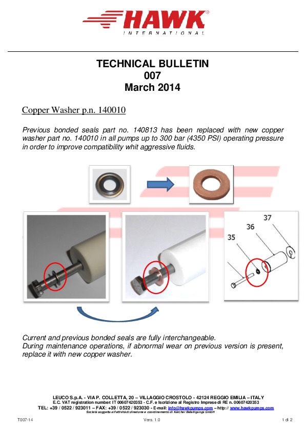 4 Leuco technical bulletin 007 rosette rame