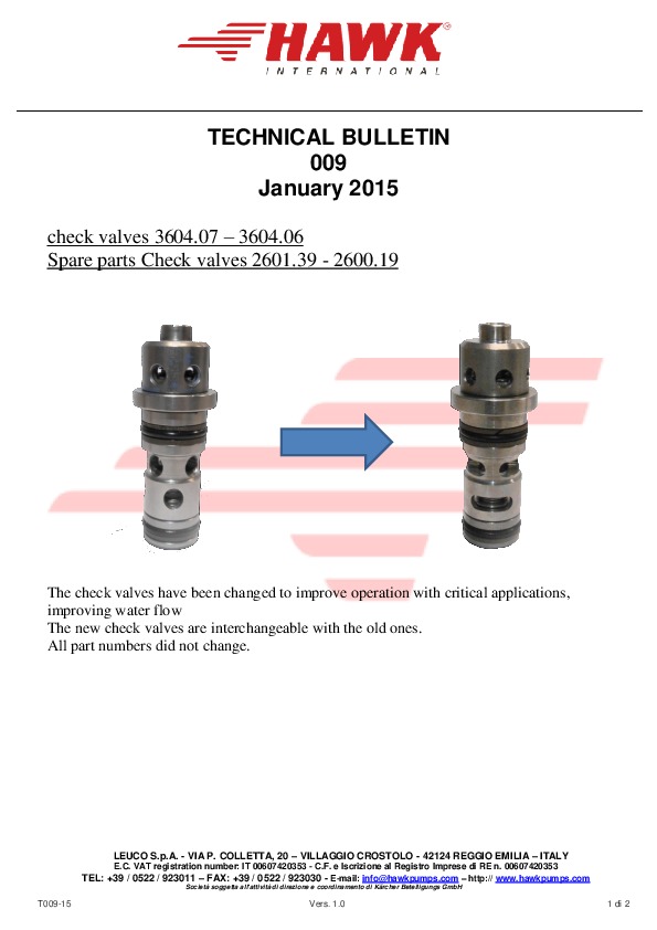 5 Leuco technical bulletin 009 VAM PXI