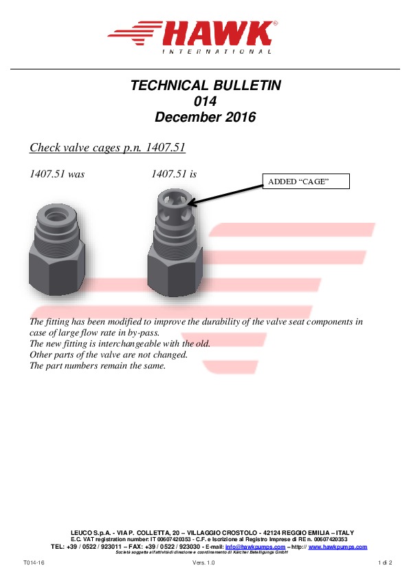 5 Leuco technical bulletin 014 raccordo 140751