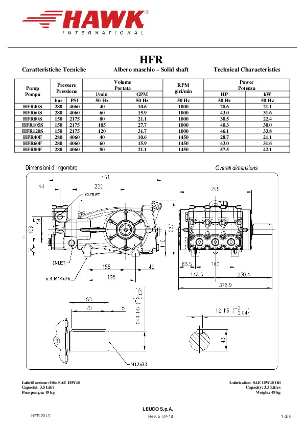 HAWK HFR serie 2013 rev 5