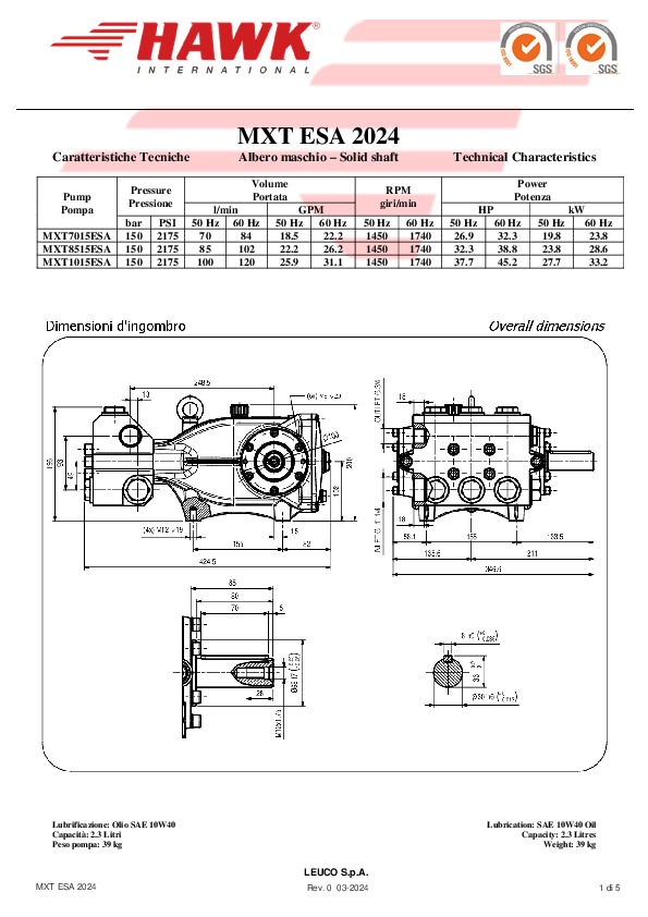 HAWK MXT ESA 2024 Rev 0 03 24