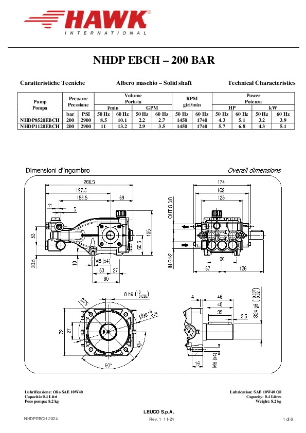 HAWK NHDP EBCH 200 BAR 2022 Rev 1 11 2024