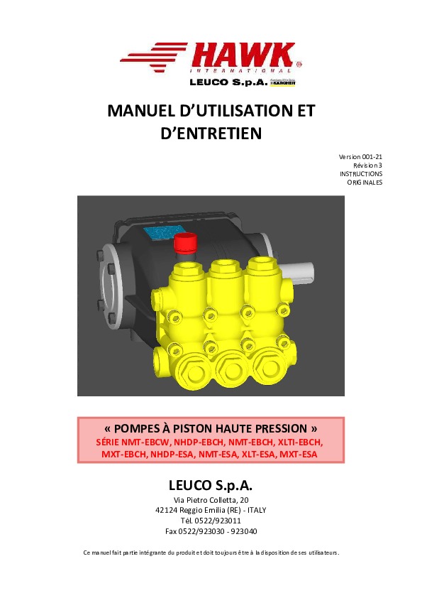 PR505 MANUALE POMPE CHIMICHE 2020 REV 3 FR